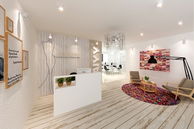 上海奈加服飾貿(mào)易公司辦公室裝修工程